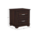 ONIJA Portugal Sheesham ( Rosewood) Solid Wood Bedside Table  (Pre-assembled)